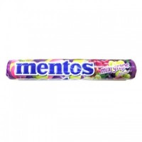 MENTOS MIX GRAPE ROLLS 37g (192 Units Per Carton)