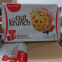 OAT KRUNCH STRAWBERRY &  BLACKCURRANT  ( 208G X 12  )